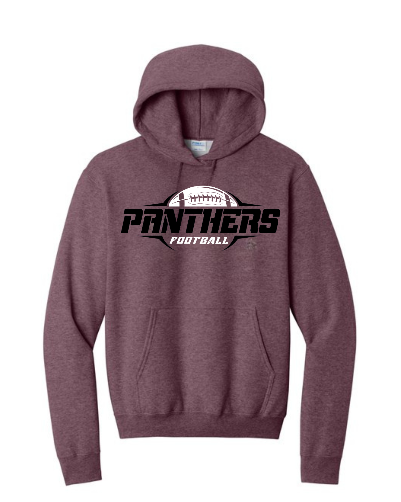 Panther Football Heathered Hoodie