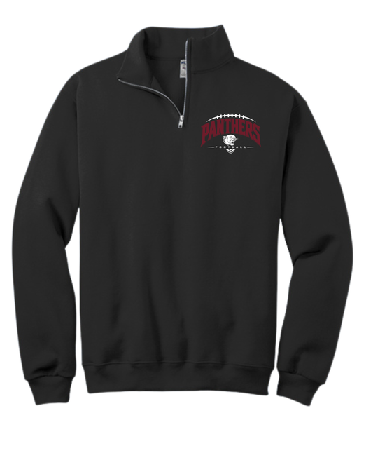 Football Lace Panther Quarter Zip