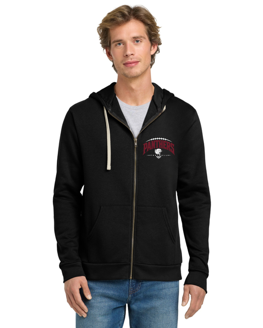 Football Laces Panther Left Chest Full Zip