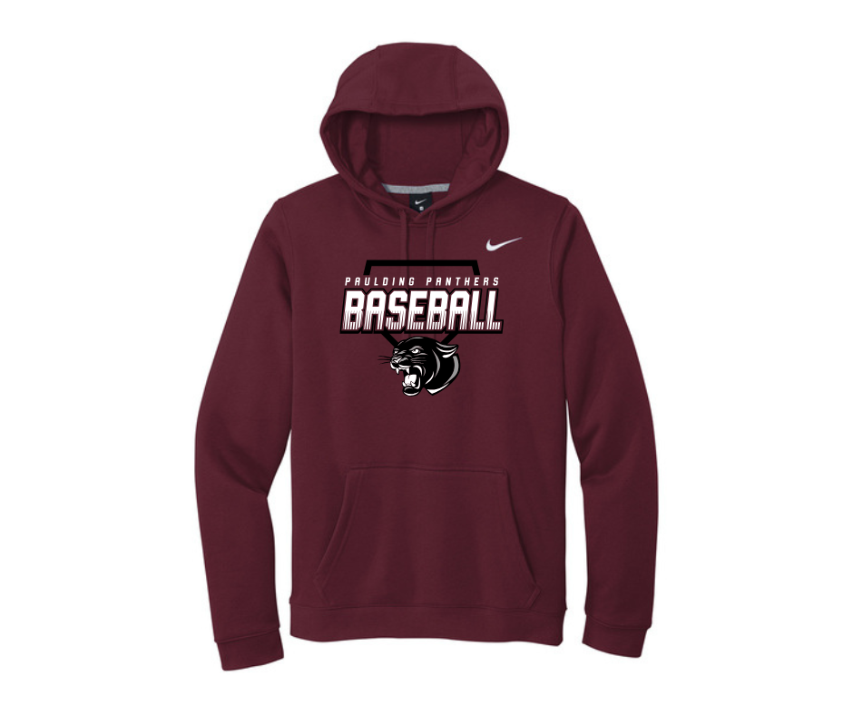 Paulding Baseball Nike Fleece Club Hoodie
