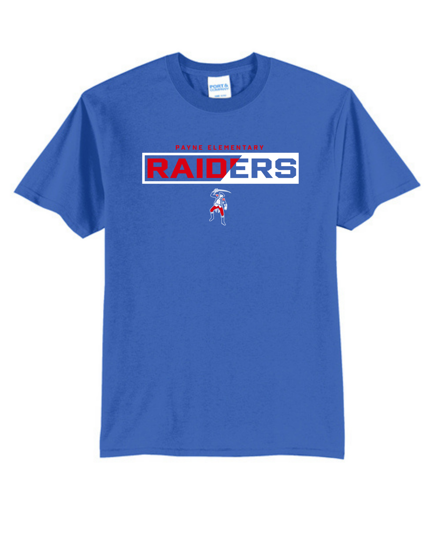 Raider Slant Payne Elementary (All options TALL Sizes)