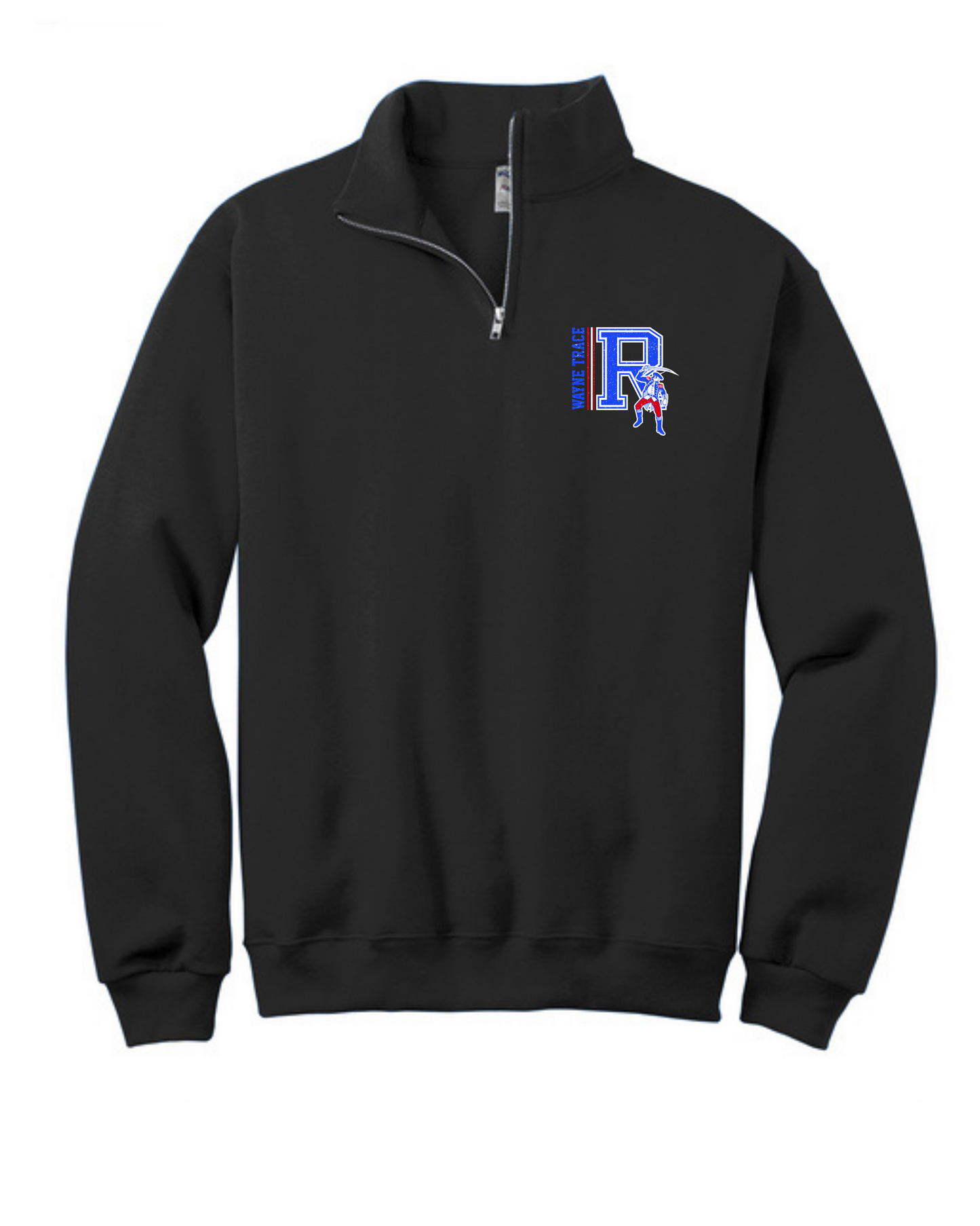 Wayne Trace Big R Left Chest Sleeve Quarter Zip