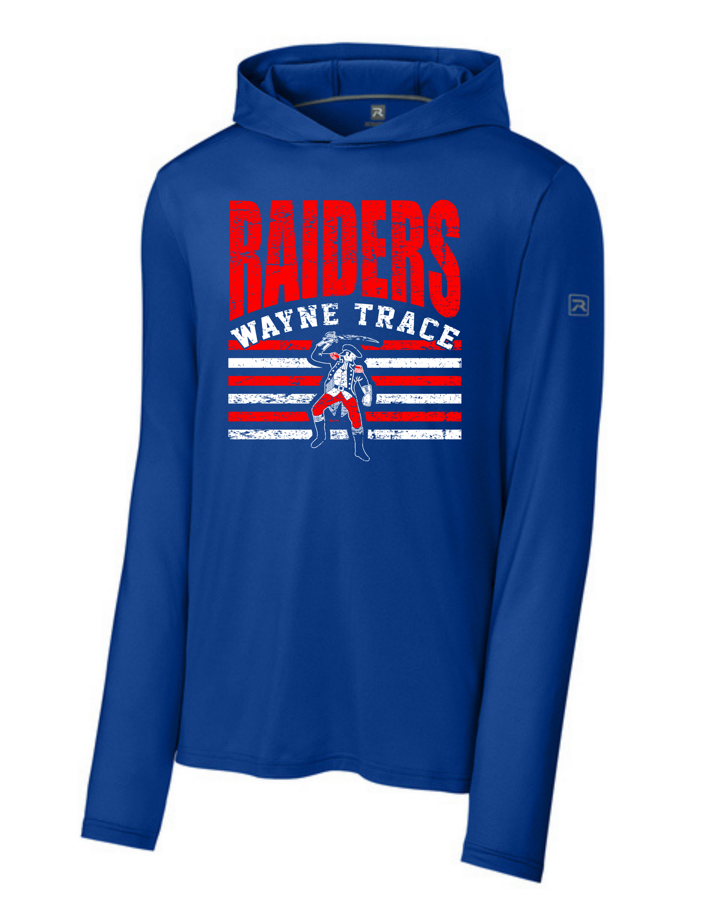 Raiderman Lines Richardson Clutch Long Sleeve Hoodie