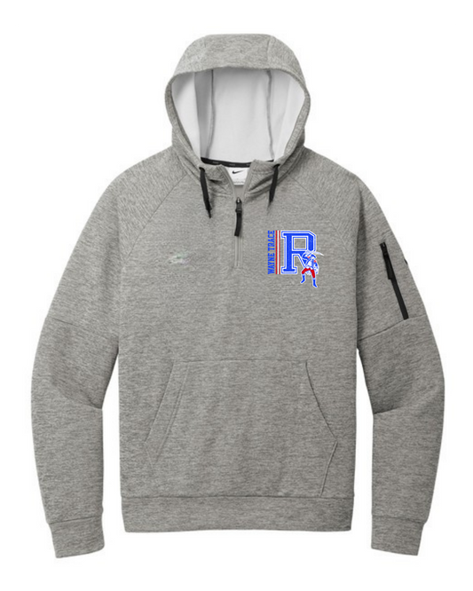 Wayne Trace Big R Nike Quarter Zip Grey