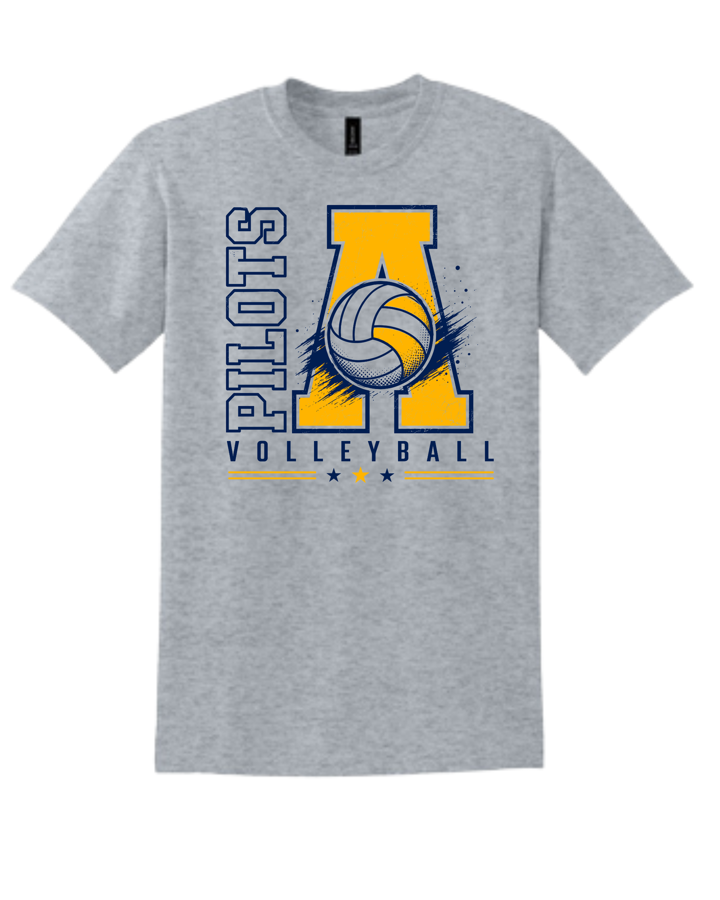 Pilots Volleyball Grey (All Options)