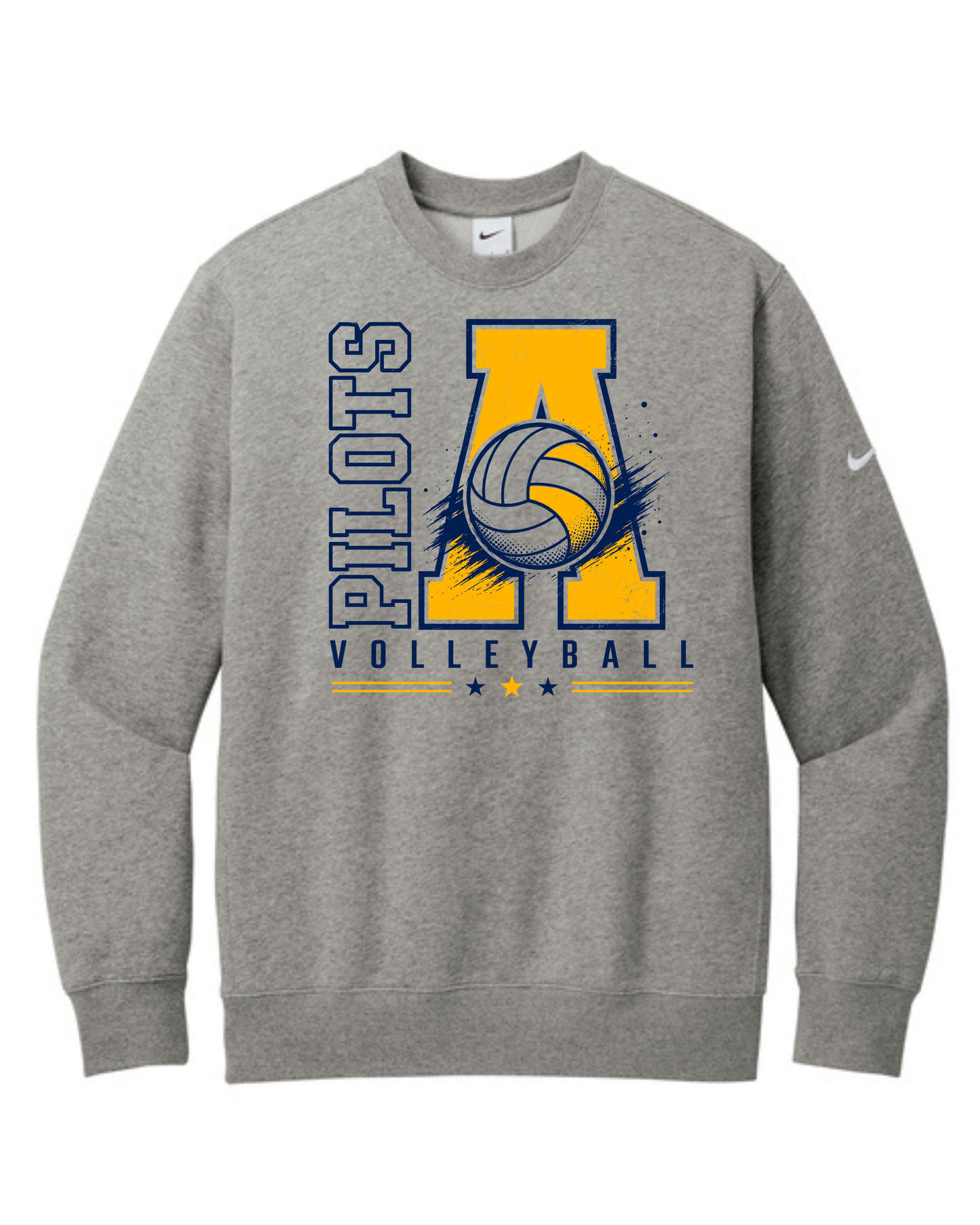 Pilots Volleyball Nike Cub Crewneck