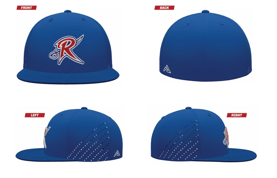 **NEW** R Sword Fitted Embroidered Hat