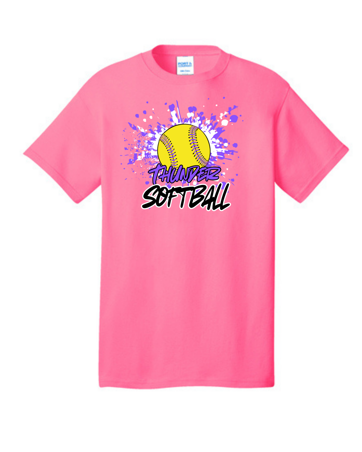 Neon Pink Thunder Fastpitch