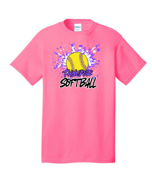 Neon Pink Thunder Fastpitch