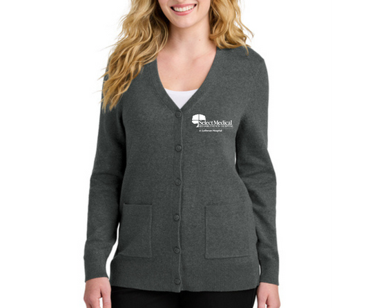 Select Medical Embroidered Cardigan Sweater