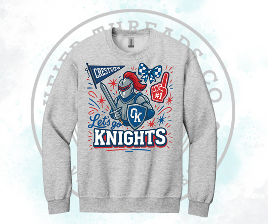 Lets Go Knights Ash (All Options)