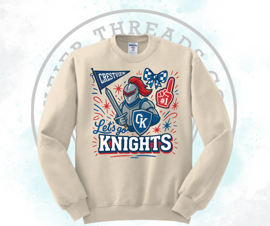 Lets Go Knights Cream (All Options)