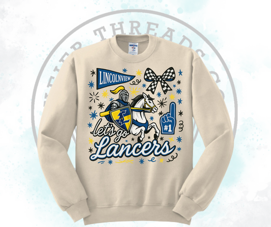 Lets Go Lancers Cream (All Options)