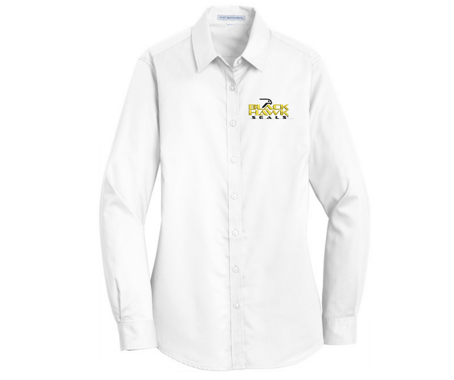 Black Hawk Port Authority® Women's SuperPro™ Twill Shirt Embroidered