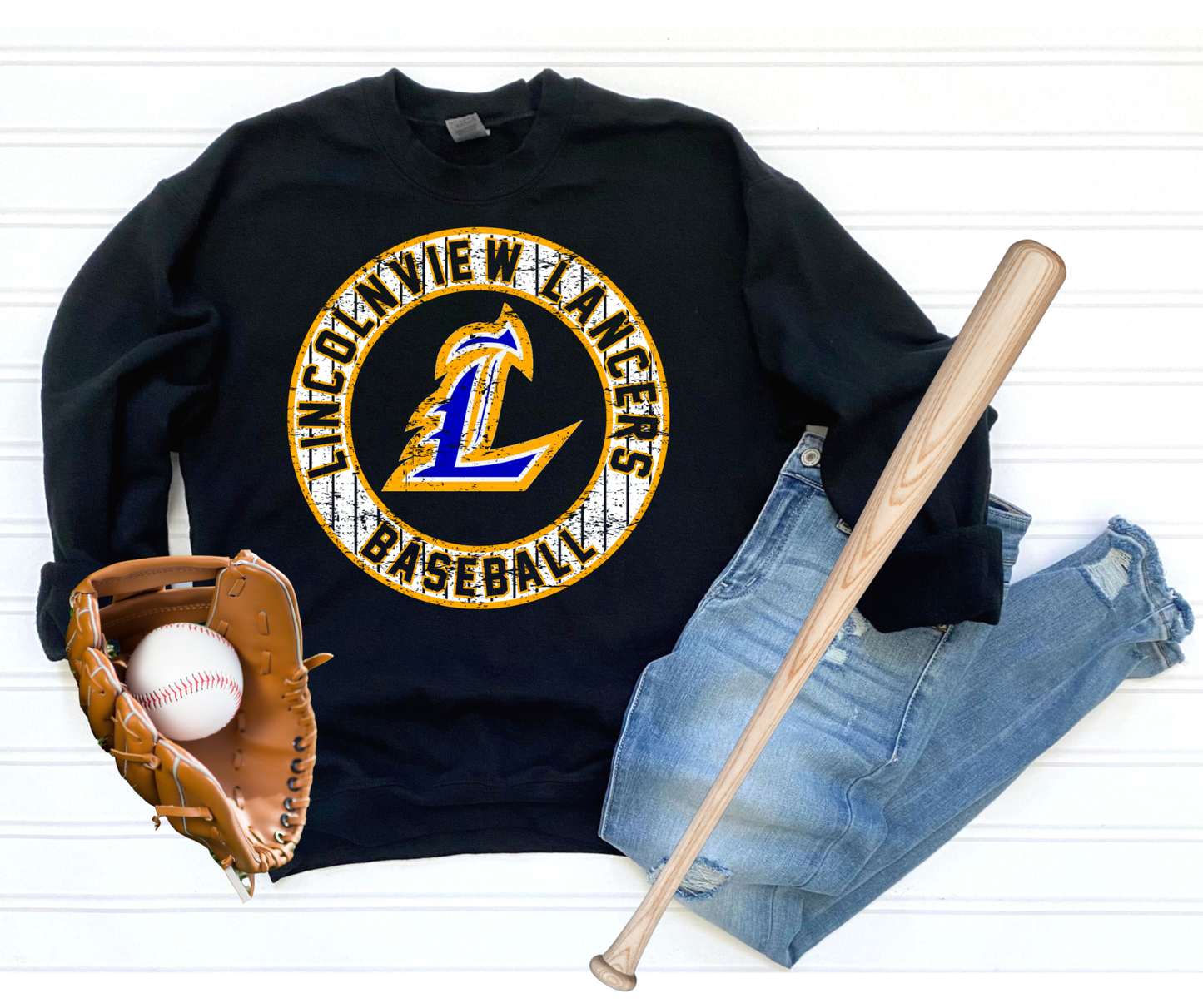 Lancers Baseball Black (All Options)