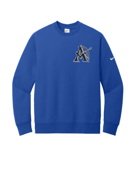 Archer Left Chest Nike Club Crew Neck