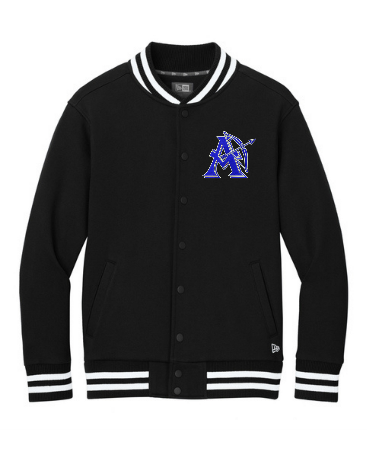 Archer Left Chest New Era® Varsity Heavyweight Fleece Jacket