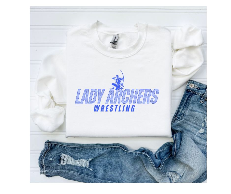 Lady Archers Wrestling White (All Options)