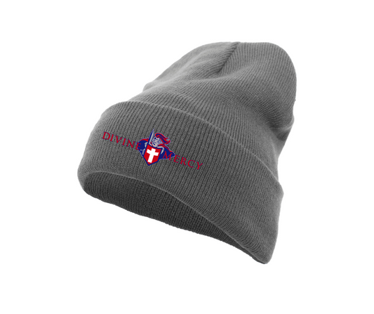 Divine Mercy Knit Fold Over Beanie