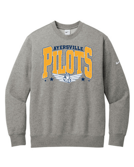 Ayersville Pilots Nike Cub Crewneck