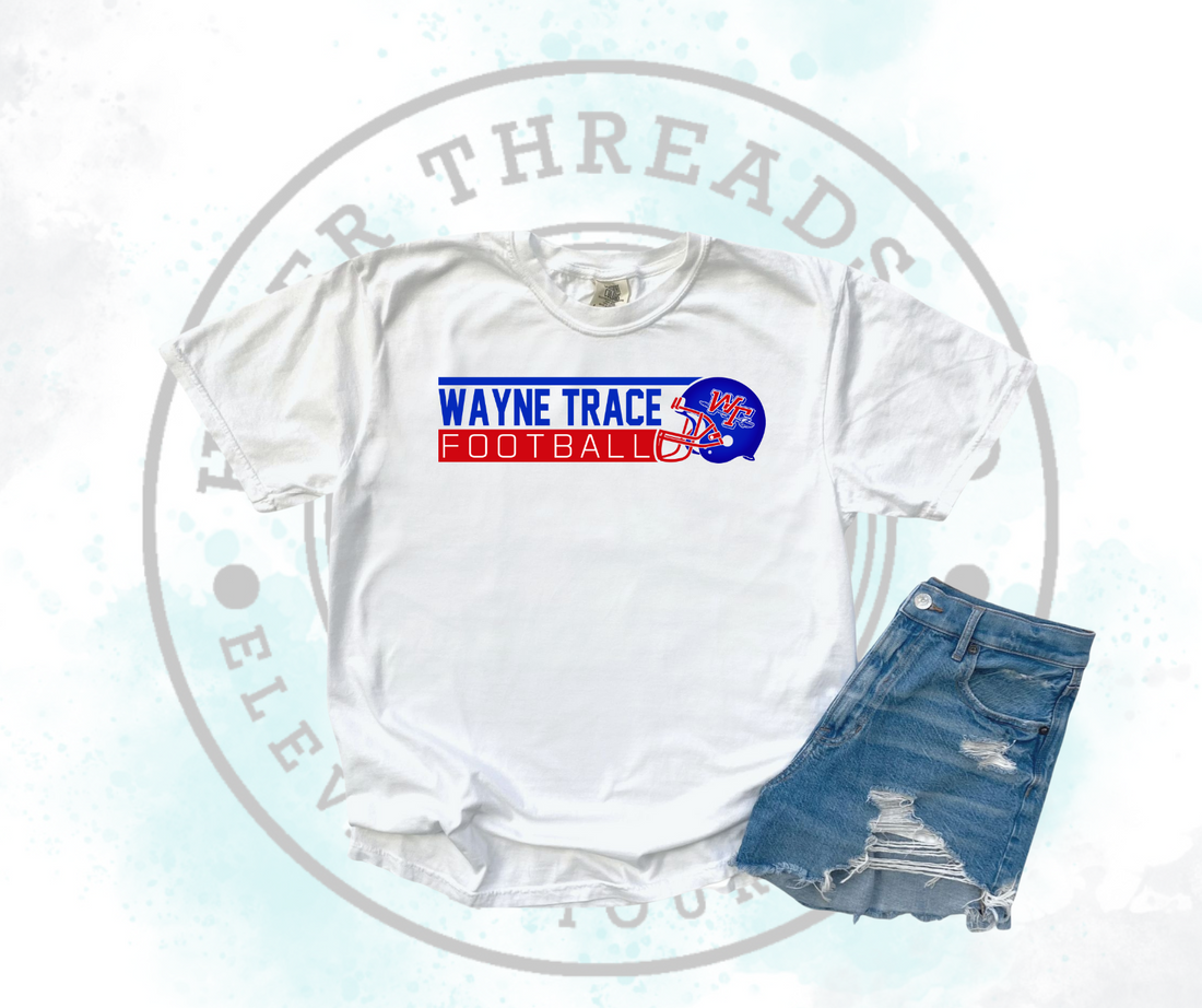 Wayne Trace Football (All options TALL Sizes)