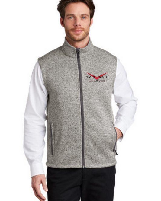 Port Authority ® Sweater Fleece Vest