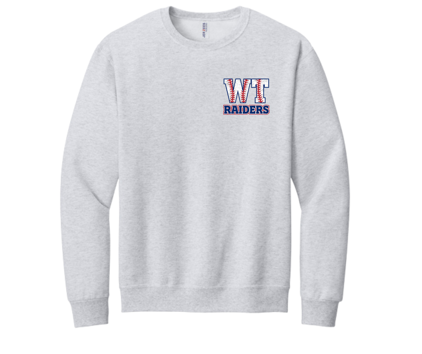WT Baseball Stitches Left Chest (All Options)