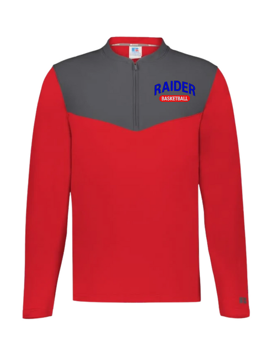 Raiders Embroidered Russel 1/4 zip