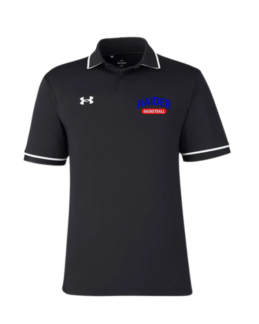 Under Armour Men's Polo Black Embroidered