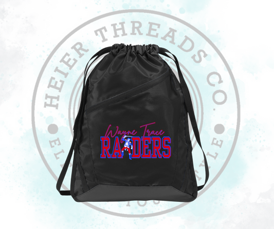 Wayne Trace Raiders Port Authority® Zip-It Cinch Pack