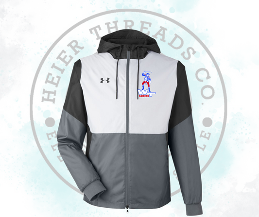 Full Raider Logo Under Armour Men's Team Legacy Jacket Embroidered