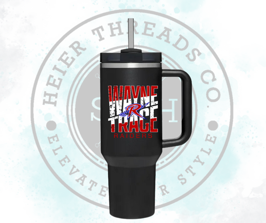 Wayne Trace Slant Cup Decal