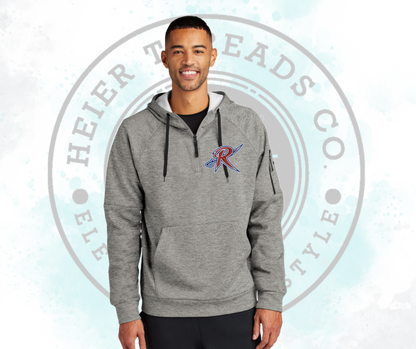 R with Sword Nike Quarter Zip