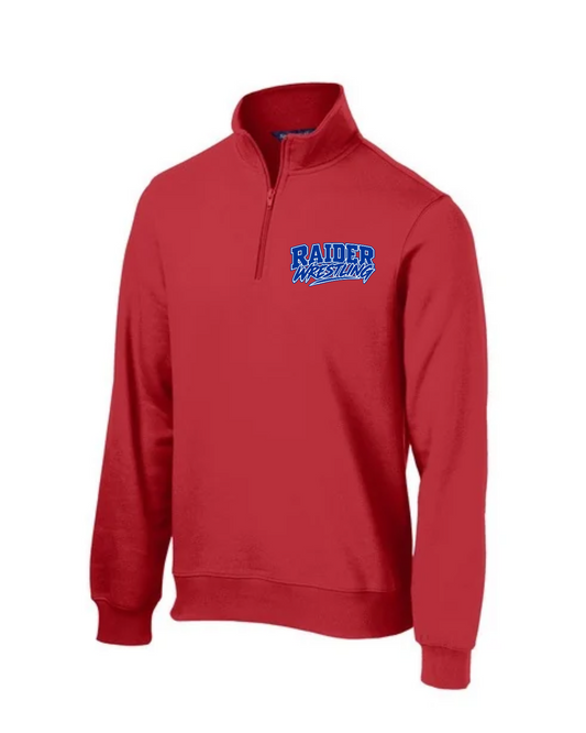 Raider Wrestling Mens Sport-Tek® 1/4-Zip Sweatshirt