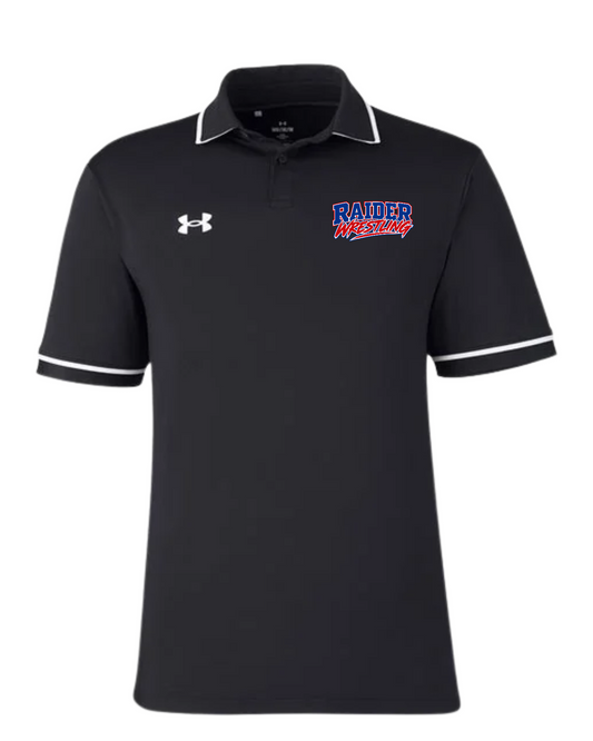 Under Armour Men's Polo Black Embroidered