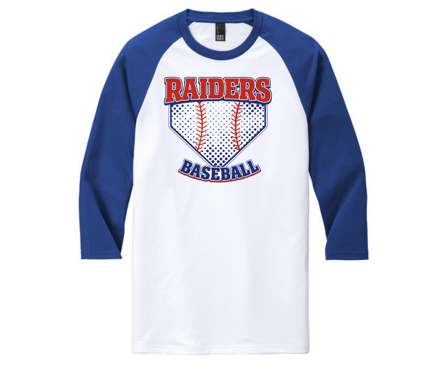 Baseball Plate 3/4 sleeve
