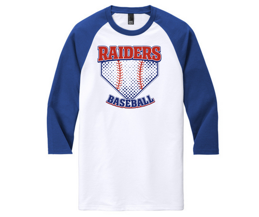 Baseball Plate 3/4 sleeve