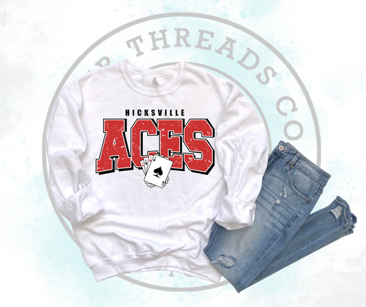 Hicksville Aces White (All Options)