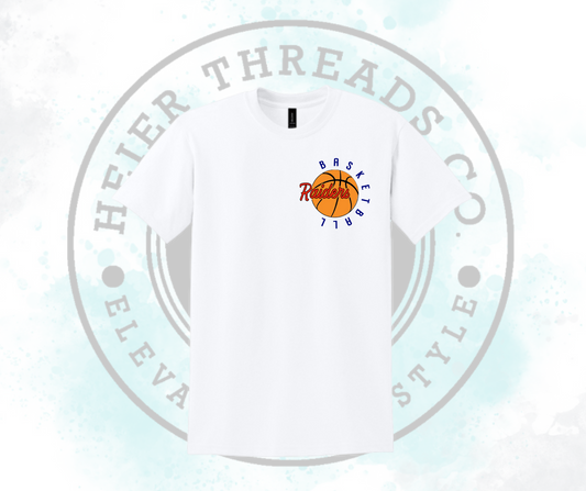 Raider Basketball Left Chest (All Options)