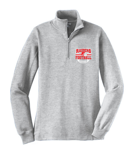 Raider Football Sport-Tek® Women's 1/4-Zip Sweatshirt