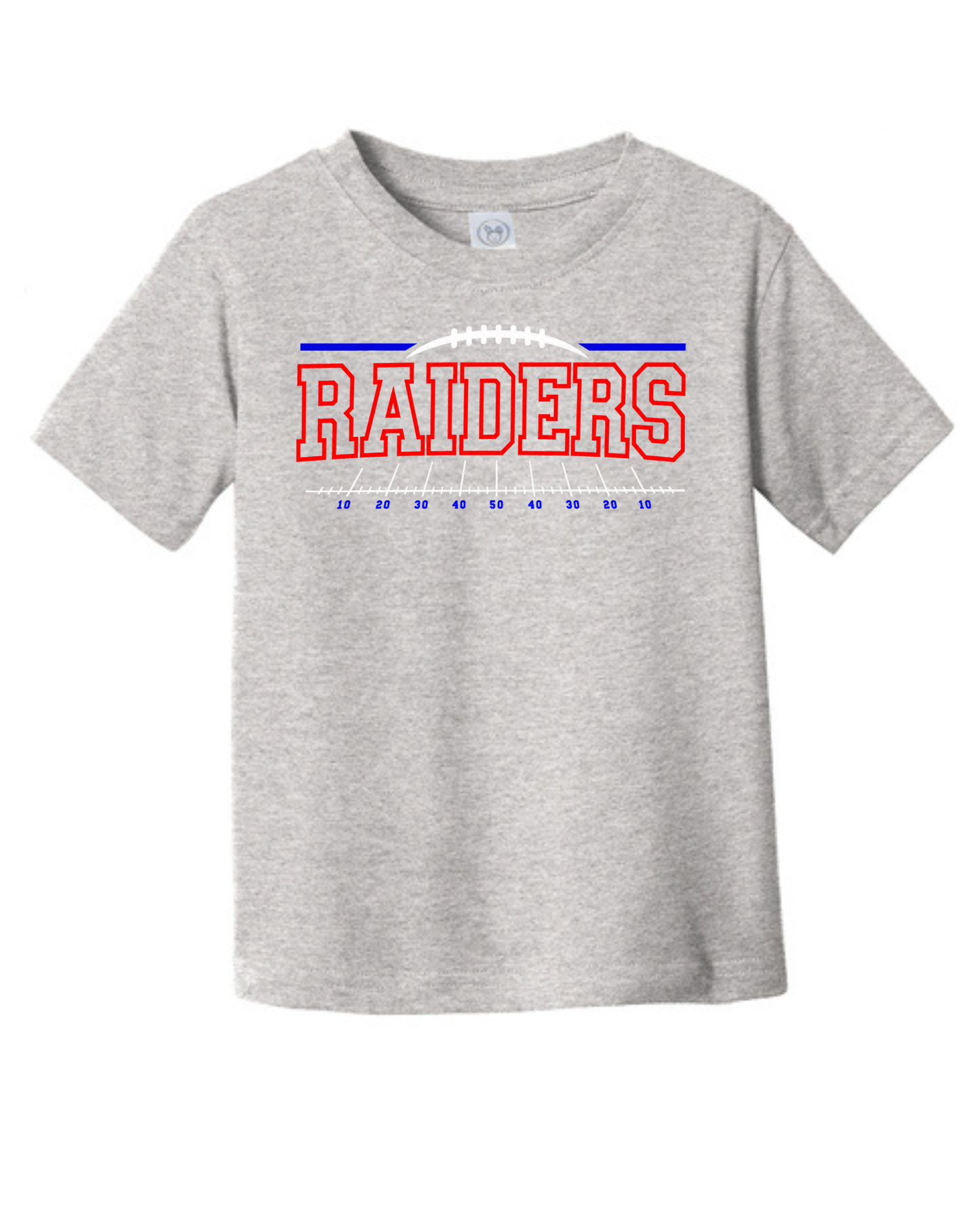 Raider Football Option 2 Grey Toddler/Baby (All Options)