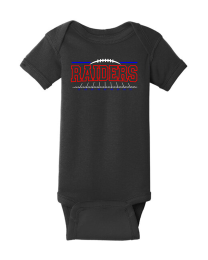 Raider Football Option 2 Black Toddler/Baby (All Options)