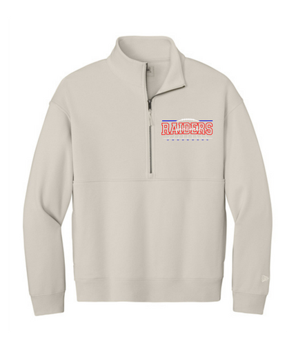 Raider Football Field New Era® Heritage Fleece 1/2-Zip