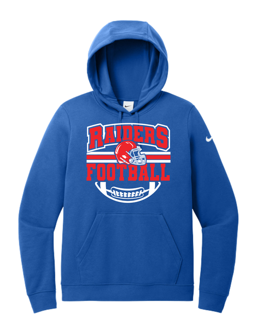 Football Helmet Raiders Nike Fleece Club Hoodie
