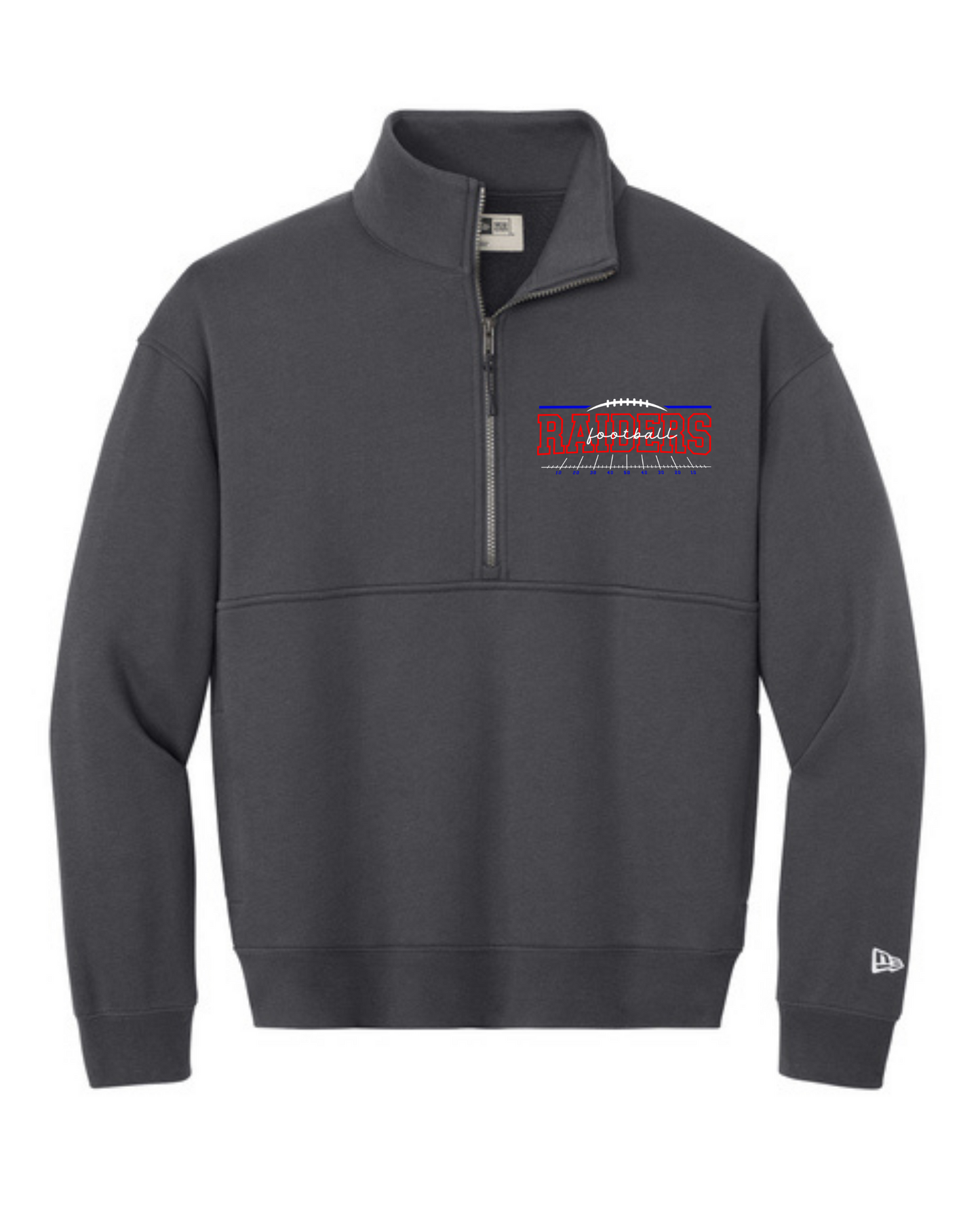 Raider Football Field New Era® Heritage Fleece 1/2-Zip