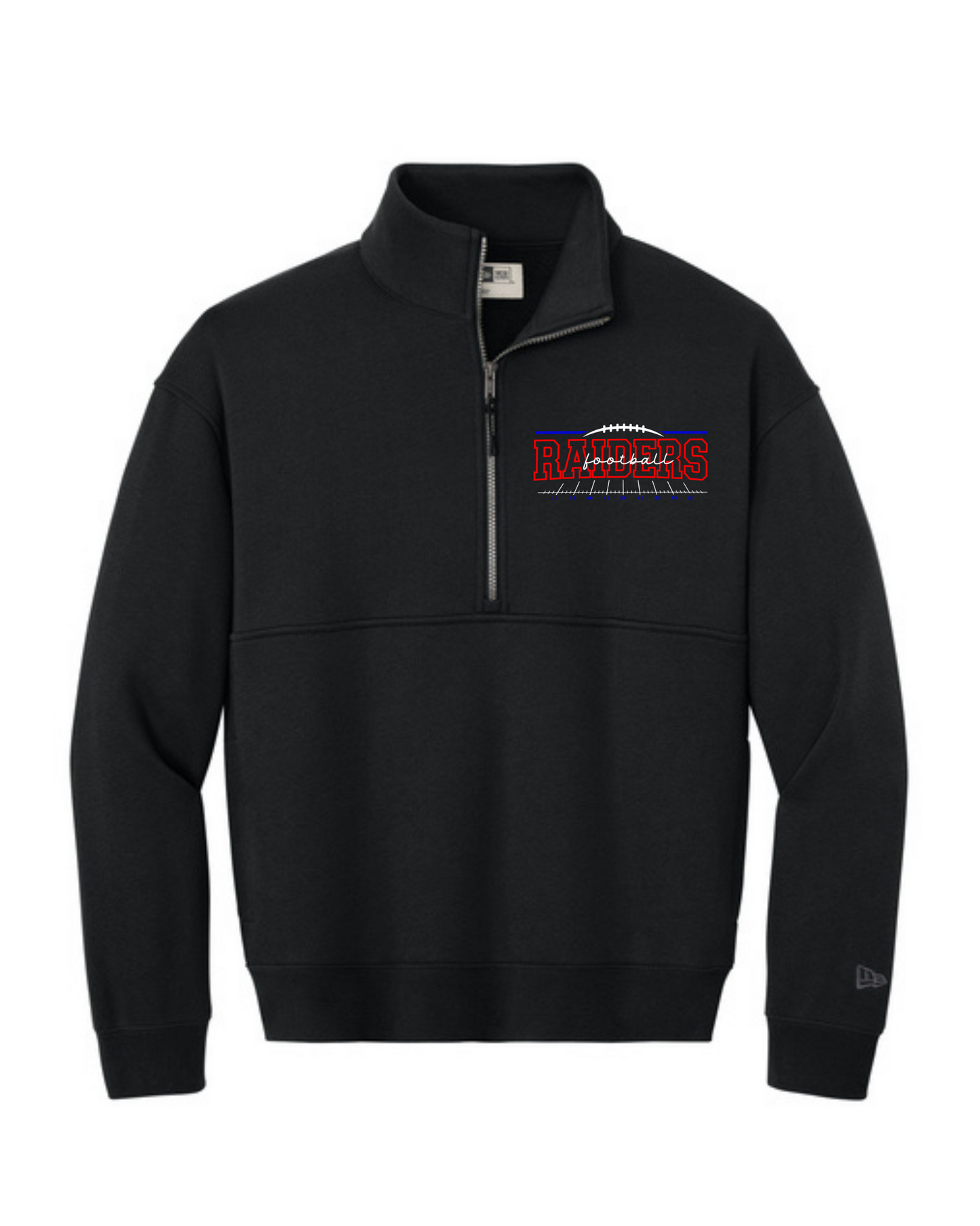 Raider Football Field New Era® Heritage Fleece 1/2-Zip