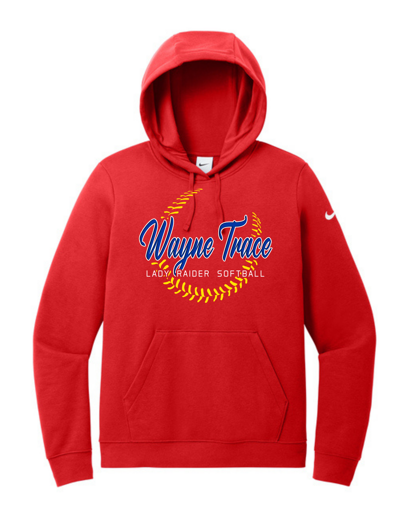 Raider Softball Nike Fleece Club Hoodie