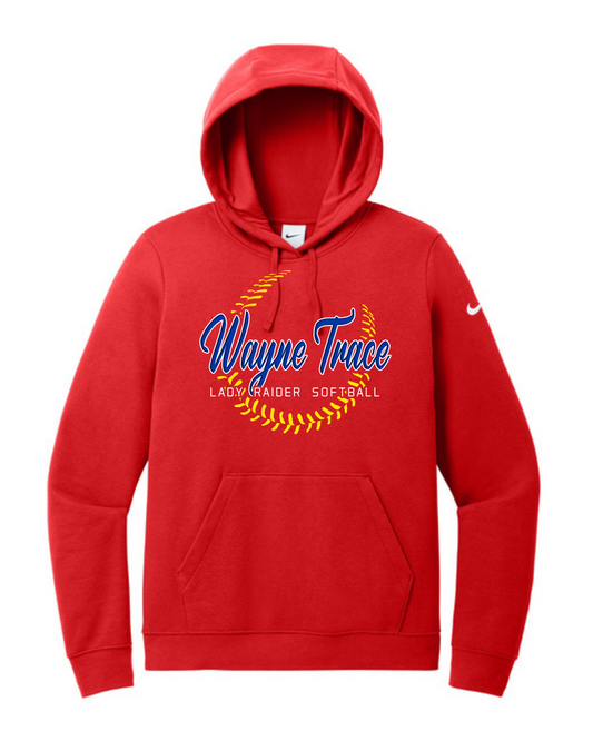 Raider Softball Nike Fleece Club Hoodie