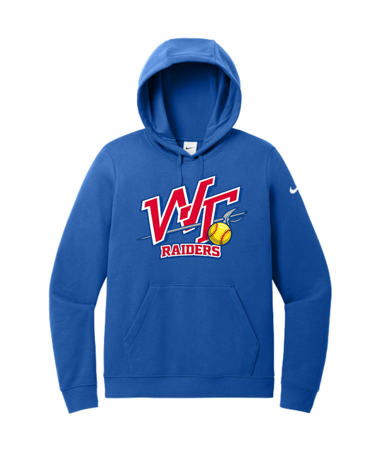 Raider Softball Nike Fleece Club Hoodie
