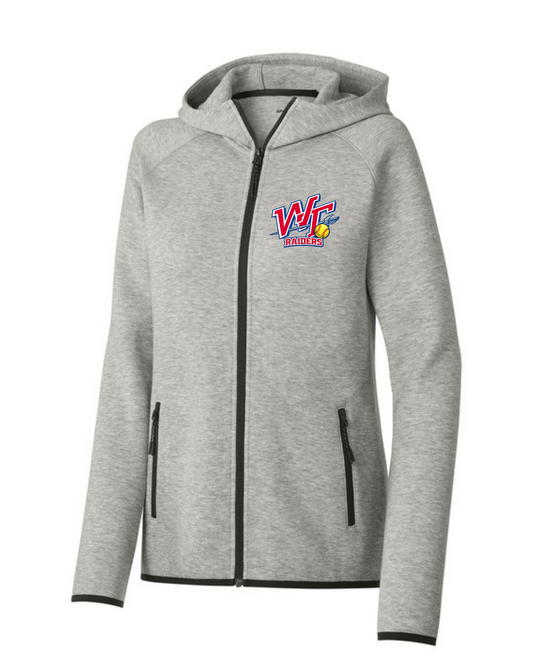 Raider Softball Sport-Tek® Women’s Phenom Full-Zip Hoodie Embroidered